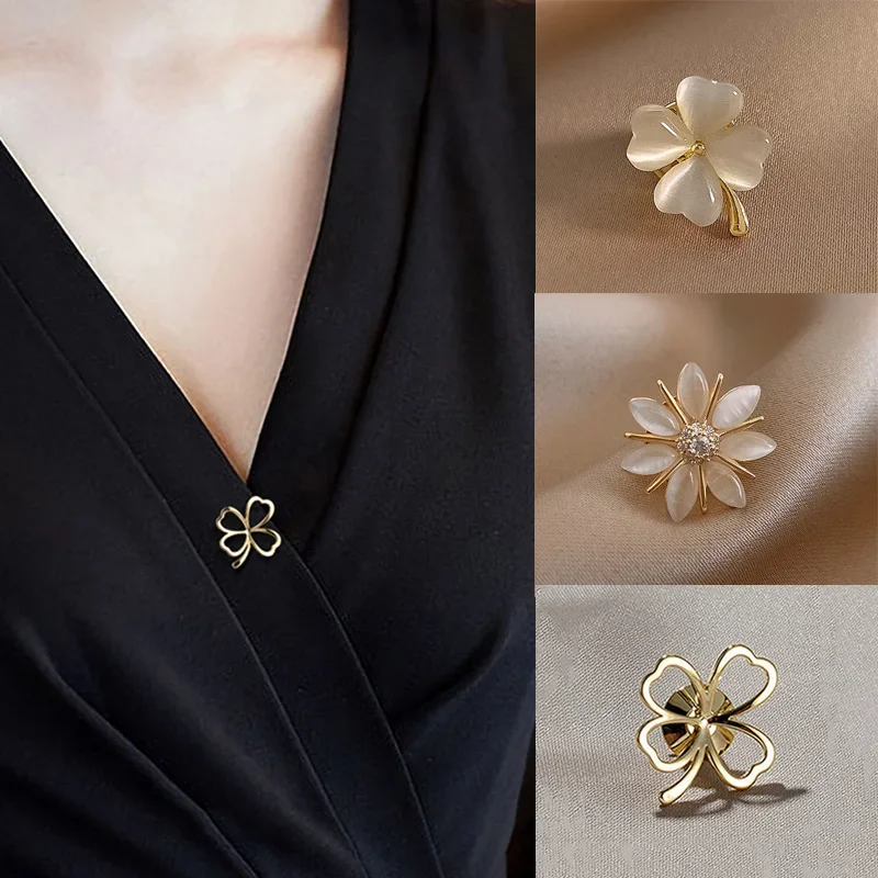 Fashion Brooch Set Flower Bow Brooches for Women Metal Anti-glare Lapel Pin Fixed Clothes Pins Sweater Coat Clothing Accessories Fashion Brooch Set Flower Bow Brooches for Women Metal Anti-glare Lapel Pin Fixed Clothes Pins Sweater Coat Clothing Accessories