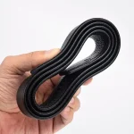 2Pcs Men's Belt Fashion Without Buckle High End Belts Black Soft PU Leather Men Belts Body No Buckle Strap 4