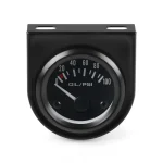 2INCH 52MM Black Volt meter Water temp Oil temp gauge Oil press gauge Fuel level gauge AMP Meter Triple gauge kits Car meter 3