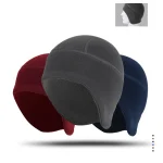 Fleece Earflap Hat Cycling Autumn Winter Skiing Soft Women Men Beanie Warm Mountaineering Windproof Hiking Commuting Unisex Cap 2