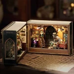 DIY Miniature Doll House 3D Puzzle Small House Assembly Building Model Kit Toys Home With Furniture Lighting Wooden Crafts Gifts 3