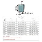 Transparent PVC Waterproof Protector Suitcase Covers Luggage Cover Luggage Storage Covers Dustproof Travel Accessories 6
