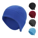 Winter Outdoor Warm Beanie Rocker Fleece Ear Protection Cap Windproof Coldproof Headwrap Hat Lined Hat Bicycle Riding Hat 2