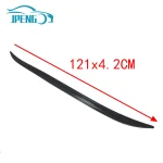For BMW Accessories 3 Series E92 Coupe 332d 335i M3 Style 2007-2013 Car Black Boot Rear Trunk Wing Roof Spoiler Lip Cover 3
