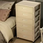 3-6 Tier Storage Cabinet,Large Capacity & Space-Saving Organizer,Multiple Colors & Styles for Living Room/Bedroom/Study 4