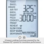 Joule Smart Oven Air Fryer Pro Countertop Oven Brushed Stainless Steel with Advanced Air Circulation and Non-Stick Interior for 4