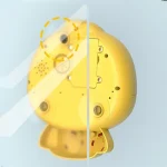 Bubble Duck Baby Bath Toy Funny Toddler Bath Bubble Maker Pool Swimming Bathtub Soap Machine Bathroom Toys for Children Kids 5