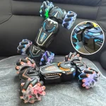 4WD RC stunt car rotation drift 2.4G wireless remote control car children's and boys sound and light toy car 2