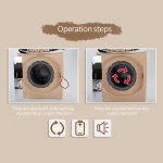 Simulation Electric Kitchen Toys Appliances Pop-up Toaster Microwave Oven Washer Dryer Mixer Blender Set Coffee Maker for Kids 4