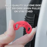 SEAMETAL Car Door Shock Absorber Universal Car Door Buckle Soundproof Deadener Damper Cushion Anti-Vibration Buffer Pad 5