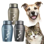 Cremation Memorial Urn Memorable Loose Memorial Pets Gift Burial Cremation Urn Storage Pet Urns for Dogs Ashes Retain Memories 3