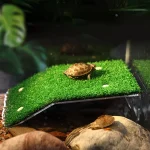 S/M/L Size Turtle Platform Float Decoration Terraces Grass Ramp Reptile Resting Moss Island Aquarium Accessories Habitat Decor 2