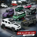 New RC Car MINI Alloy 1/64 Remote Control Car Convenient to Carry 60 Minutes of Work Time Children's Gifts Electronic Toys 3