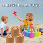 Kids Sandbox Molds Beach Toys Shovel Castle Building Sand Brick Walls Mold Summer Fun Outdoor Seaside Play Water Sand Snow Toys 2