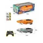 Mini RC Boat High-Speed Remote Control Boats Child Model Water Racer RC Boats Kids Boys Outdoor Pool Toys Gifts for Boy Adults 4