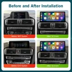 12.3 Wireless CarPlay Android Auto Multimedia Linux Screen For BMW 1 2 3 4 Series F20 F21 F22 F30 F31 F32 F33 NBT OR EVO 4
