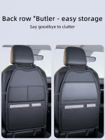 Practical multifunctional storage bag for car back, suitable for both regular and sport seats, high quality