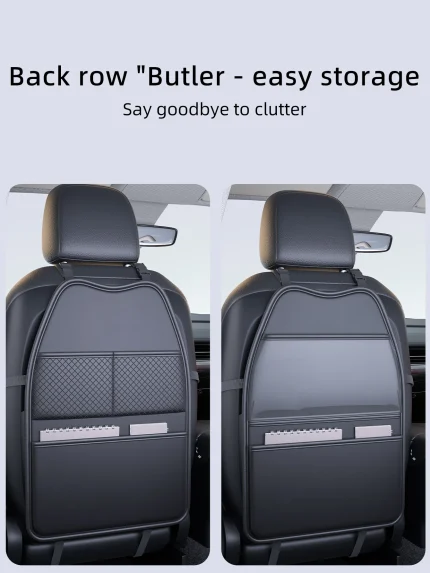 Practical multifunctional storage bag for car back, suitable for both regular and sport seats, high quality