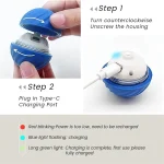 Smart Dog Toys Ball Electronic Interactive Pet Toy Moving Ball USB Automatic Moving Bouncing for Puppy Birthday gift Cat Product 6