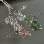 Lucky Leaf Phone Charms Pendant Cute Key Chain Cases For Phone Chain Samsung Schoolbag Books CCD Camera Key Pendant Accessiroes 2
