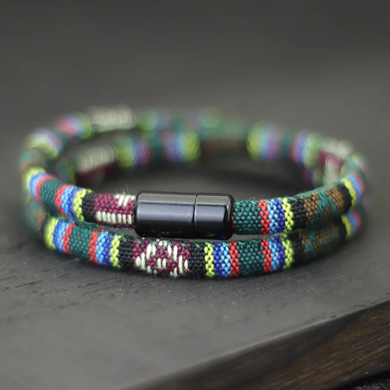 New In Men Bohemia Rope Bracelet Attract Magentic Braclet Adventure Survival Braslet Pulseras Hilo Hombre Beach Surf Brazalete New In Men Bohemia Rope Bracelet Attract Magentic Braclet Adventure Survival Braslet Pulseras Hilo Hombre Beach Surf Brazalete