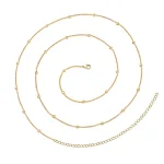 MinaMaMa Stainless Steel Beach Bikini Waist Chain Belly Body Chain For Women Fashion Minimalist Sexy Body Jewelry