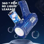 Fully Automatic Bubble Gun Rocket Bubbles Machine Automatic Blower with Bubble Liquid Toy for Kids Beach Outdoor Bubble Gifts 4