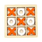 Montessori Play Game Wooden Toy Mini Chess Interaction Puzzle Training Brain Learing Early Educational Toys For Children Kids 2