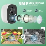 Smart Bird Feeder with Camera Solar Powered - 2K HD Video Camera AI Identify Birds Send Real-time Notifications and Instant Arr 2