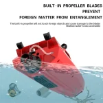 TY725 RC Boat TURBOJET PUMP High-Speed Remote Control Jet Boat Low Battery Alarm Function Adult Children Toys Gift 5