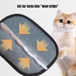 Pet Grooming Gloves Static Dedusting Brush Pet Hair Remover Brush Removing Dog Cat Hair From Sofa Carpet Clothes Tool Supplies 5