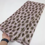 Sequence African Lace Fabric 5 Yards 2026 High Quality Sequin Nigerian Wedding Asoebi Lace Material Luxury Fabrics For Dress 4