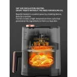 2026 New Xianke Air fryer 5L large capacity household barbecue multifunctional rotary electric fryer electric oven 4