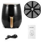 6L Air fryer Multi-functional intelligent touch screen oven Large capacity Electro mechanical  deep fryer for home  airfryer 6