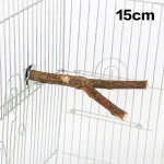 1pcs 15/20/30cm Birds Accessories Bird Cage Sticks Wooden Stuff Stand Tree Branch Perches Asesorips Para Aves Vogel Stokjes 2