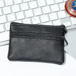 Women Men Coin Purse Men Small Bag Wallet Change Purses Zipper Money Bags Children Mini Wallets Leather Key Holder carteira 2
