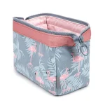 New Fashion Cosmetic Bag Women Waterproof Flamingo Makeup Bags Travel Organizer Toiletry Kits Portable Makeup Bags Beautician