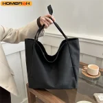 HOMEFISH  Large Capacity  Shopper Totes High Quality Eco Reusable Grocery Handbag For Women Travel Shoulder Bags Daily Pouch
