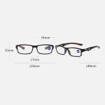 Fashion Reading Glasses Man Sport Non-Slip Anti Blue Light Women Style High Definition Computer Eyeglass+1.0+2.0+3.0+4.0 6
