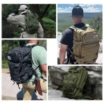 50L Tactical Backpack Men's Travel Large Capacity Rucksacks Men Waterproof Outdoor Sports Multi-functional Bags 6