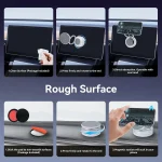 Upgraded 360° Vacuum Magnetic Car Phone Holder Ultra Strong Suction Magnetic Force Foldable Retractable Mount for Car/Dashboard 3