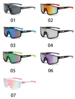 Men's Oversized Cycling Glasses for Men Bicycle Windproof Colorful Coating Sunglasses Outdoor Sports Motorcyc 6