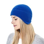 Fleece Earflap Hat Cycling Autumn Winter Skiing Soft Women Men Beanie Warm Mountaineering Windproof Hiking Commuting Unisex Cap 6