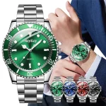 Fashion Large Dial Men Quartz Watch Men Business Watches Casual Clock Sports Wristwatch Reloj Hombre