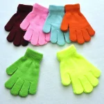 For 6-10 Years Old Kids Boys Girls Winter Cold and Warm Gloves Children Gloves 5