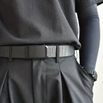 Men's Tactical Waist Belt Durable Automatic Workwea Outdoor Adventures Buckle For Sports Canvas Unisex 3