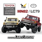 MN82 4WD RC Off-road Vehicle 1/12 LC79 Pickup Climbing Car with LED Lights Full Size Simulation RC Climbing Car Boy Toy Car 6