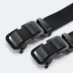 Newest Men's Tactical Belt Automatic Metal Buckle Waist Belt Nylon Canvas Hunting Golf Outdoor Work Trousers Belts for Man Jeans 4