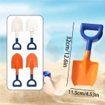 1/2PCS Children Beach Shovel or with Folding Bucket Kid Sand Pointed Toy Outdoor Play Water/Snow Game Summer Winter Gift 3
