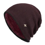 Warm Winter Knit Beanie Fleece Lined Warm Hat for Men Women Unisex Cold Weather Snow Cap Thermal Cushion Soft Touch 5